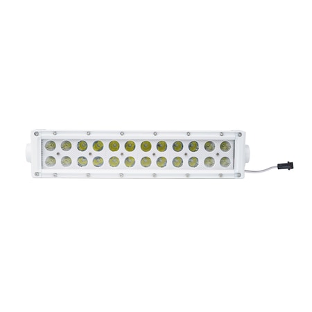 Marine Sport Lighting 10.5In 72-Watt Marine Led Light Bar - White MS72WWDS